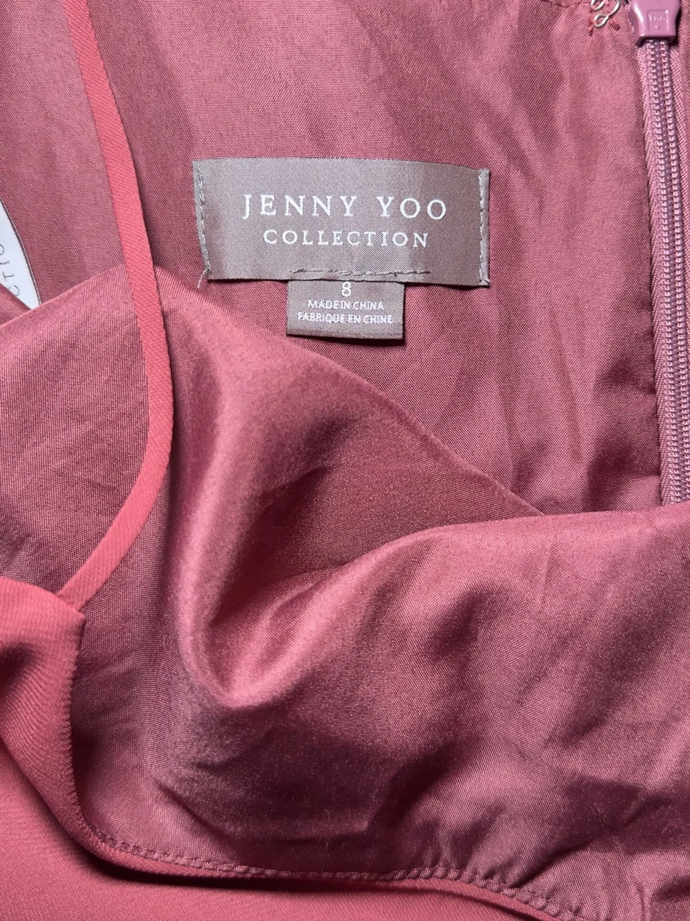 Jenny Yoo Maxi Skin Dusty Rose